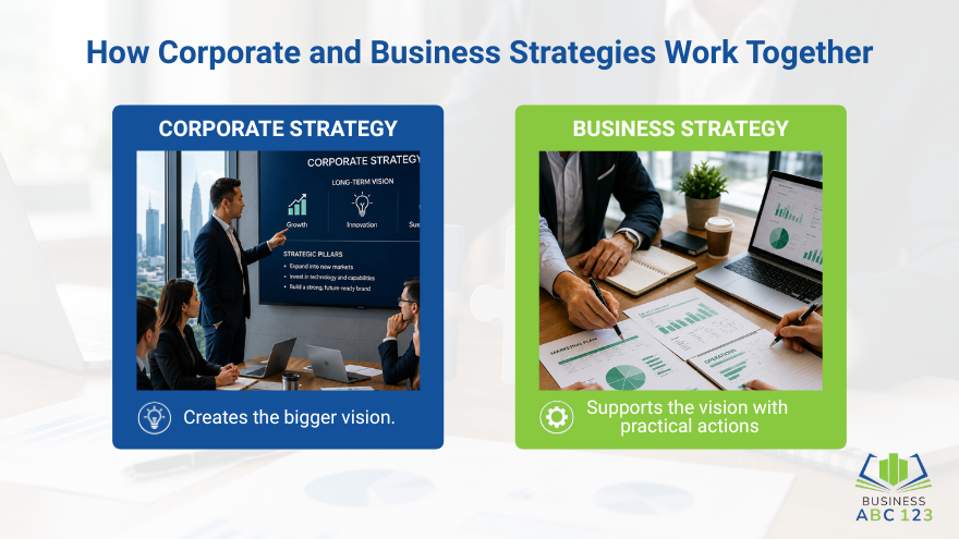 How Corporate and Business Strategies Work Together