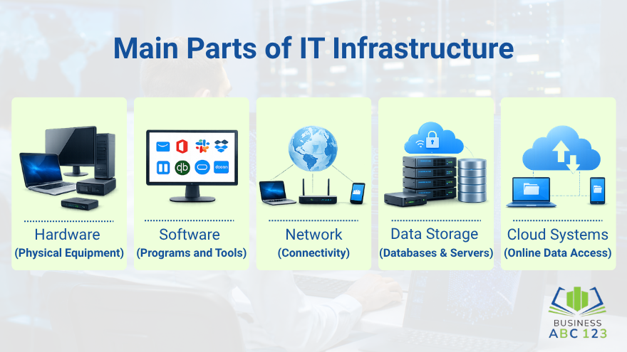 Main Parts of IT Infrastructure