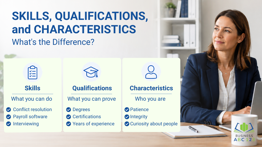 Skills, Qualifications, and Characteristics
