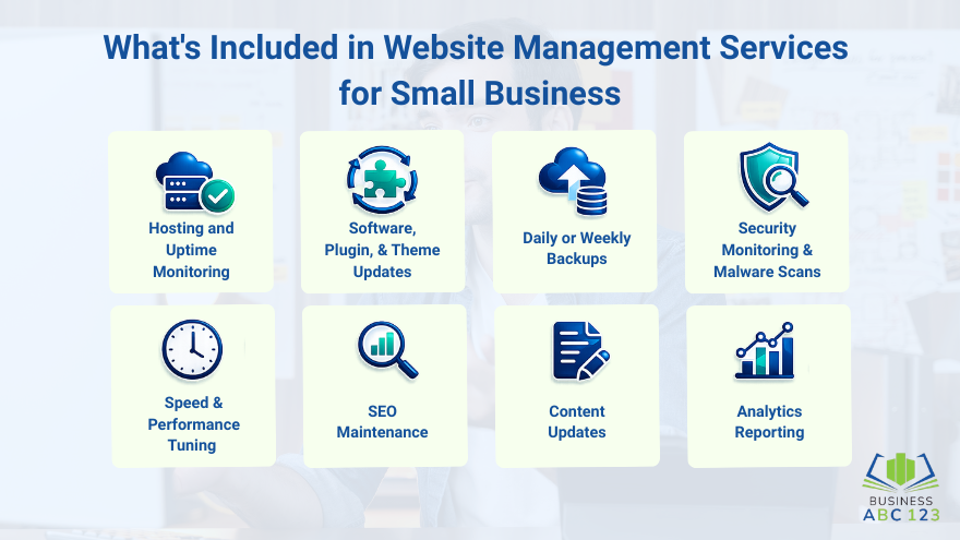 What's Included in Website Management Services for Small Business